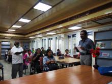 Research  Students  from  Annamalai  University  visited Romain  Rolland Library    on  20-02-2021