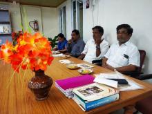 Research  Students  from  Annamalai  University  visited Romain  Rolland Library    on  20-02-2021